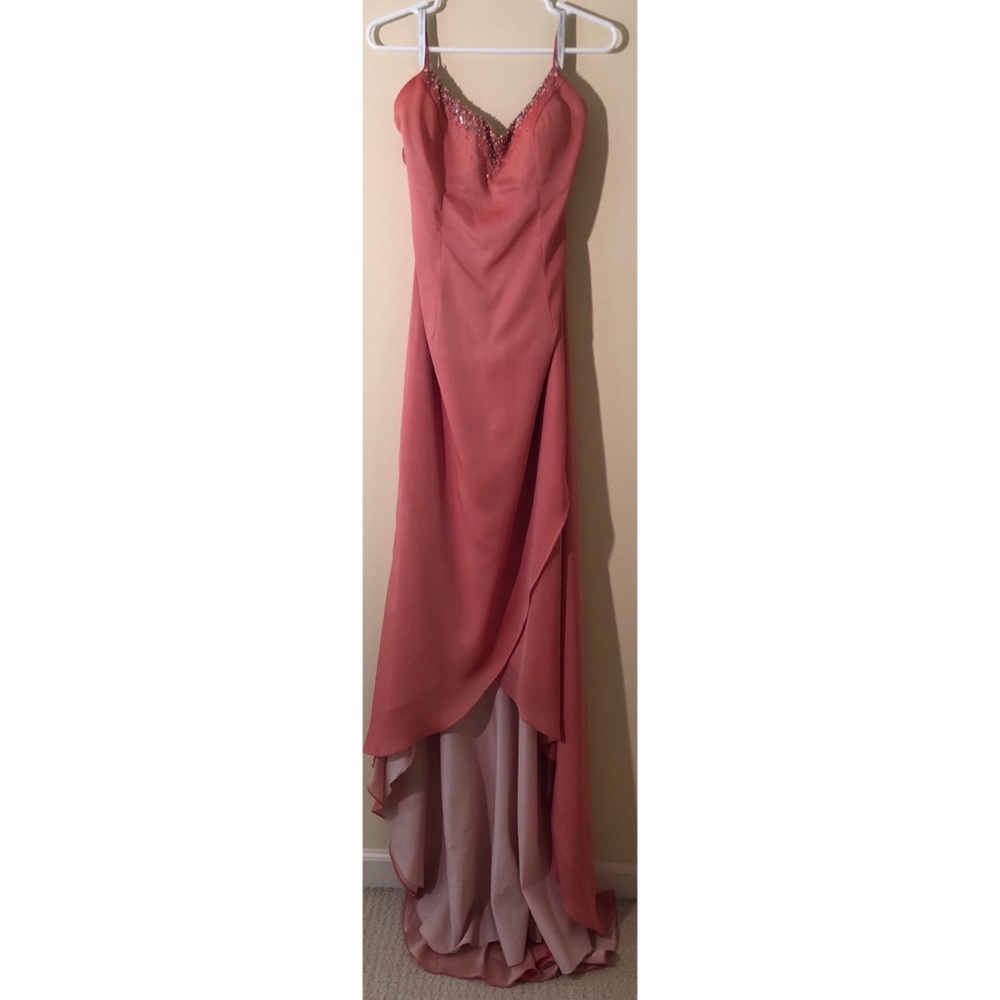 Peach Prom Dress